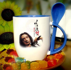 内彩深蓝-插勺杯