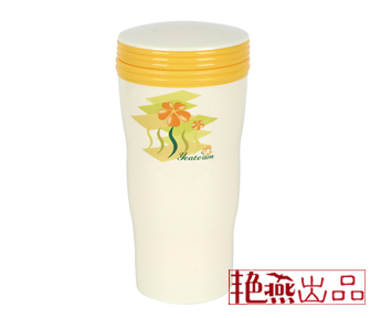 锥形保温广告杯-橙