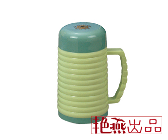 螺纹保温杯广告杯-未印刷图案前